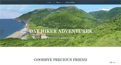 Desktop Screenshot of dayhikeradventures.wordpress.com