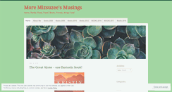 Desktop Screenshot of mizsuzee.wordpress.com