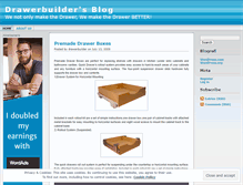 Tablet Screenshot of drawerbuilder.wordpress.com