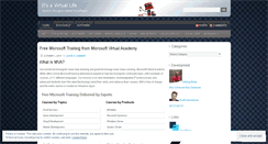 Desktop Screenshot of itsavirtuallife.wordpress.com