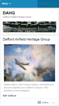 Mobile Screenshot of deffordairfieldheritagegroup.wordpress.com