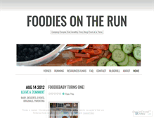 Tablet Screenshot of foodfreshandfun.wordpress.com