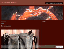 Tablet Screenshot of lezardfou.wordpress.com