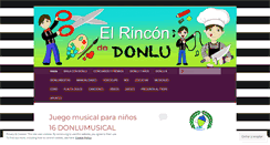 Desktop Screenshot of donlumusical.wordpress.com