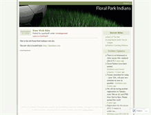 Tablet Screenshot of floralparkindians.wordpress.com