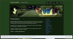 Desktop Screenshot of julianayoshikuma.wordpress.com