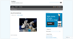 Desktop Screenshot of buletos.wordpress.com