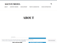 Tablet Screenshot of agentcmedia.wordpress.com