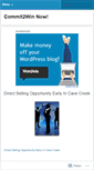 Mobile Screenshot of commit2winnow.wordpress.com