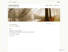Tablet Screenshot of margomweb.wordpress.com