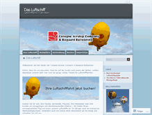 Tablet Screenshot of alpenluftschiff.wordpress.com
