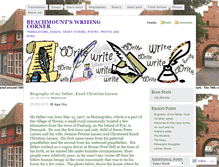 Tablet Screenshot of beachmount.wordpress.com