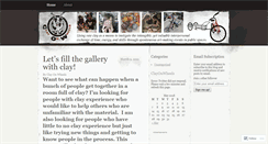 Desktop Screenshot of communityclay.wordpress.com