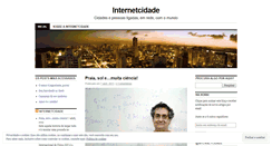 Desktop Screenshot of internetcidade.wordpress.com