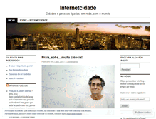 Tablet Screenshot of internetcidade.wordpress.com