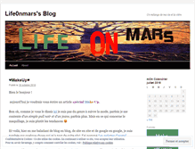 Tablet Screenshot of life0nmars.wordpress.com