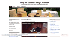 Desktop Screenshot of estrellacheese.wordpress.com