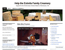 Tablet Screenshot of estrellacheese.wordpress.com