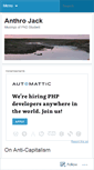Mobile Screenshot of anthrojack.wordpress.com