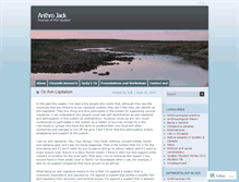 Tablet Screenshot of anthrojack.wordpress.com