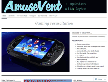 Tablet Screenshot of amusevent.wordpress.com