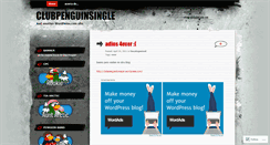 Desktop Screenshot of clubpenguinsingle.wordpress.com