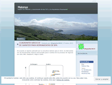 Tablet Screenshot of matersys.wordpress.com