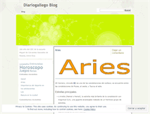 Tablet Screenshot of diariogallego.wordpress.com