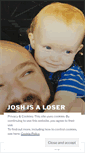 Mobile Screenshot of joshisaloser.wordpress.com