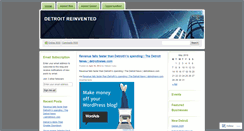 Desktop Screenshot of detroitreinvented.wordpress.com