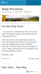 Mobile Screenshot of dailyprovision.wordpress.com