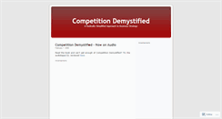 Desktop Screenshot of compdemystified.wordpress.com