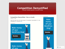 Tablet Screenshot of compdemystified.wordpress.com