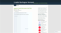 Desktop Screenshot of clcburlington.wordpress.com
