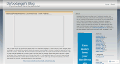 Desktop Screenshot of dafoodangel.wordpress.com