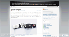 Desktop Screenshot of mercedescommander.wordpress.com