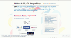 Desktop Screenshot of mentokbangka.wordpress.com