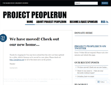 Tablet Screenshot of peoplerun.wordpress.com