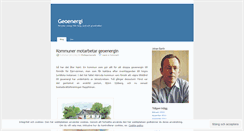 Desktop Screenshot of geoenergi.wordpress.com