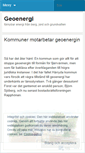 Mobile Screenshot of geoenergi.wordpress.com