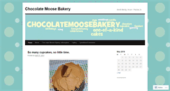 Desktop Screenshot of chocolatemoosebakery.wordpress.com