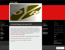 Tablet Screenshot of oypsports.wordpress.com