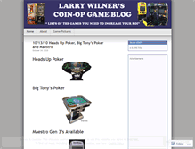 Tablet Screenshot of larrywilnergames.wordpress.com
