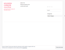 Tablet Screenshot of noumedacarbone.wordpress.com