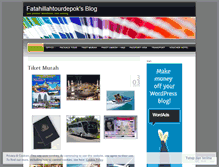 Tablet Screenshot of fatahillahtourdepok.wordpress.com