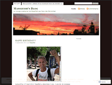 Tablet Screenshot of massifish.wordpress.com