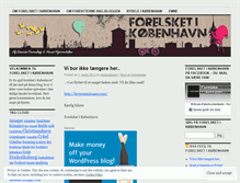 Tablet Screenshot of lovecopenhagen.wordpress.com