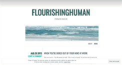 Desktop Screenshot of flourishinghuman.wordpress.com