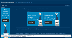 Desktop Screenshot of freedomguerrillamonster.wordpress.com
