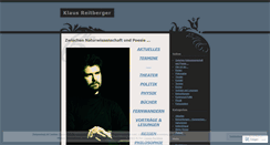 Desktop Screenshot of klausreitberger.wordpress.com